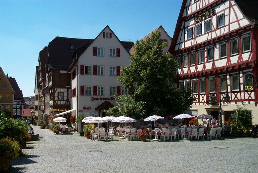 ホテル Zum Treuen Bartel マルクグレーニンゲン エクステリア 写真